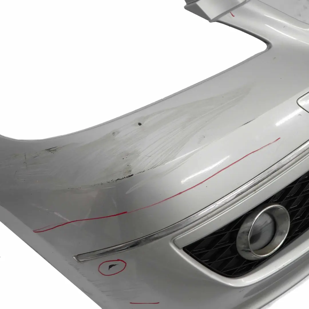 Front Bumper Avantgarde Trim Panel Polar Silver Metallic - 761 to Mercedes W169 with Part number A1698853638 Mercedes W169 Front Bumper Avantgarde Trim Panel Polar Silver Metallic - 761 - SKU A1698853638-PLS - Part number A1698853638