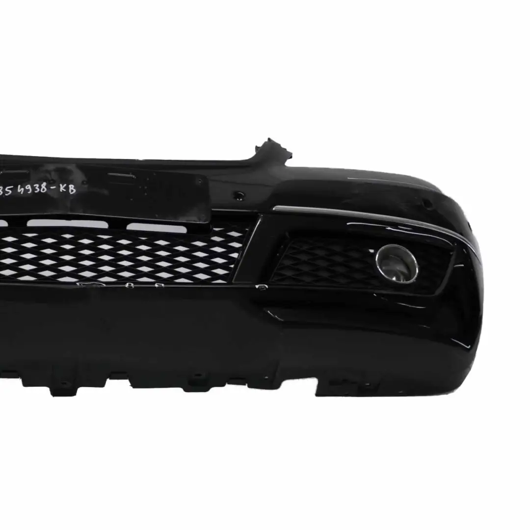 Front Bumper Trim Panel Kosmos Cosmic Black Metallic - 191 to Mercedes W169 with Part number A1698854938 Mercedes W169 Front Bumper Trim Panel Kosmos Cosmic Black Metallic - 191 - SKU A1698854938-KB - Part number A1698854938