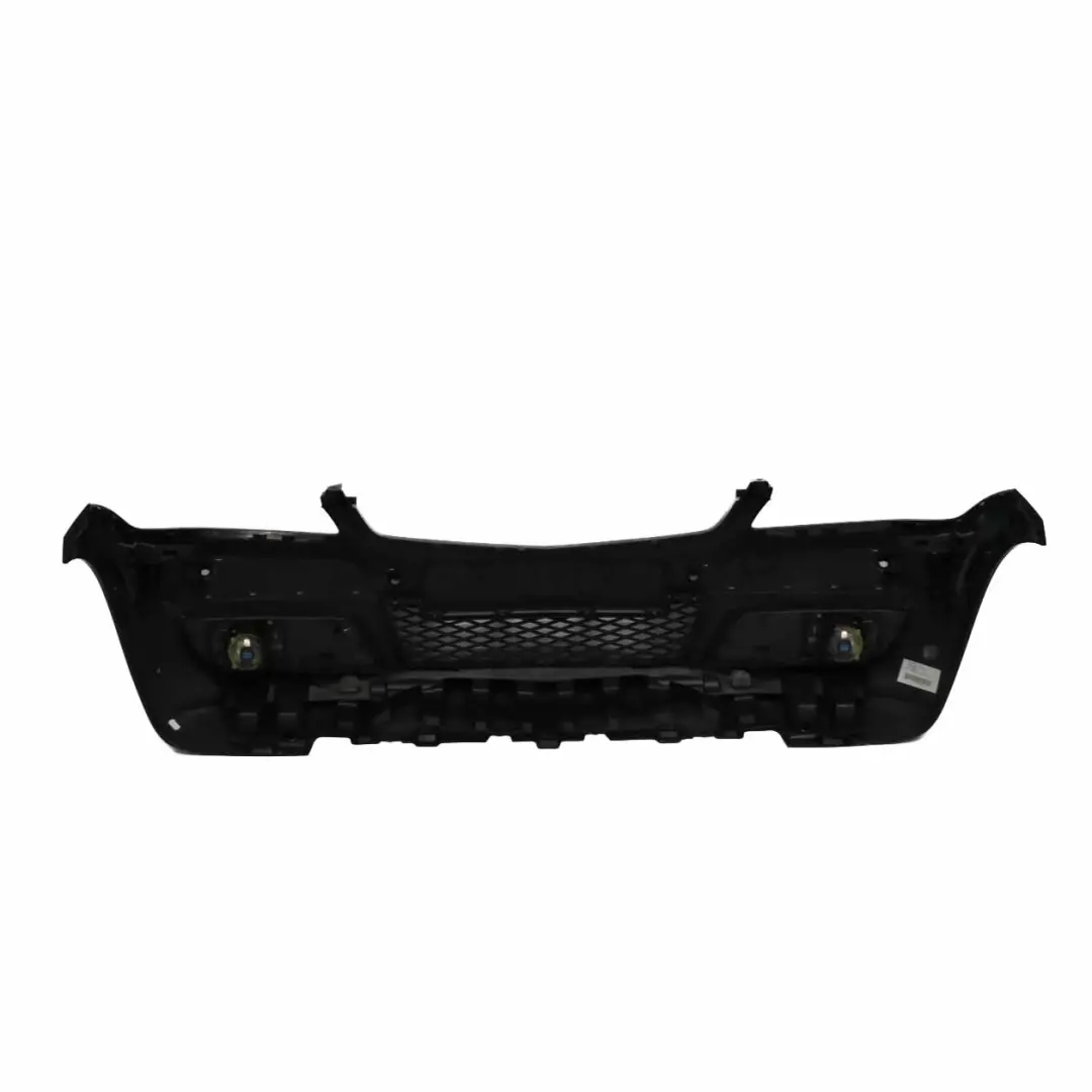 Front Bumper Trim Panel Kosmos Cosmic Black Metallic - 191 to Mercedes W169 with Part number A1698854938 Mercedes W169 Front Bumper Trim Panel Kosmos Cosmic Black Metallic - 191 - SKU A1698854938-KB - Part number A1698854938