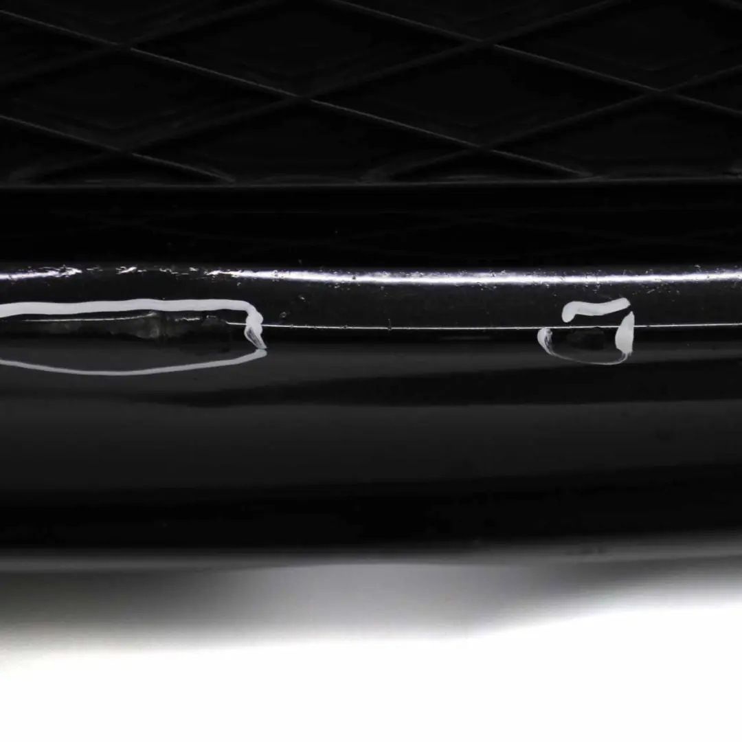 Front Bumper Trim Panel Kosmos Cosmic Black Metallic - 191 to Mercedes W169 with Part number A1698854938 Mercedes W169 Front Bumper Trim Panel Kosmos Cosmic Black Metallic - 191 - SKU A1698854938-KB - Part number A1698854938