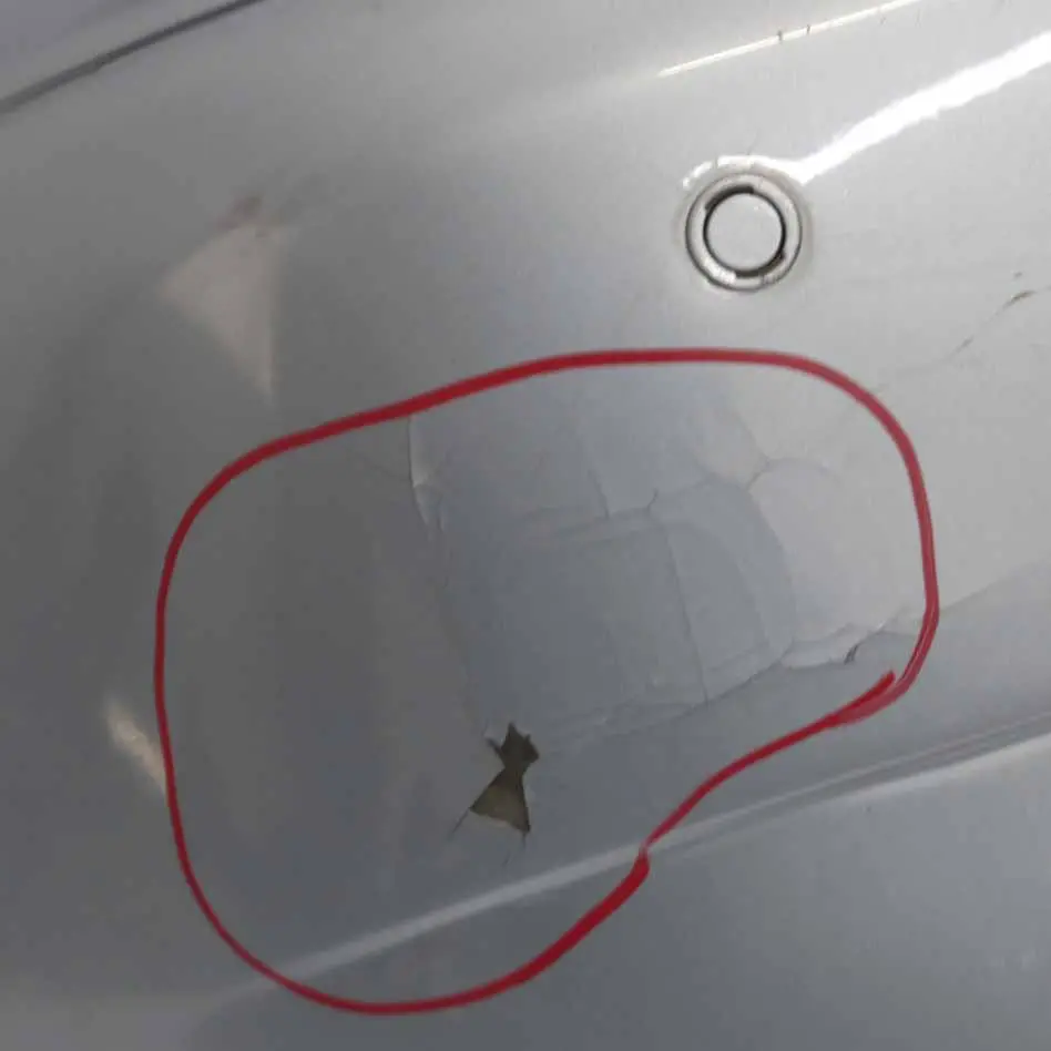 Mercedes W169 Rear Bumper Trim Classic Standard Panel Horizon Blue - 391 - SKU A1698856525-HBL - Part number A1698856525