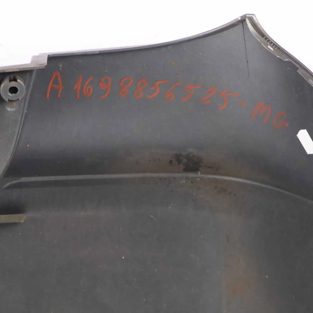 Bumper Trim Classic Standard Panel Mountain Grey Metallic 787 to Mercedes W169 Rear with Part number A1698856525 Mercedes W169 Rear Bumper Trim Classic Standard Panel Mountain Grey Metallic 787 - SKU A1698856525-MG - Part number A1698856525