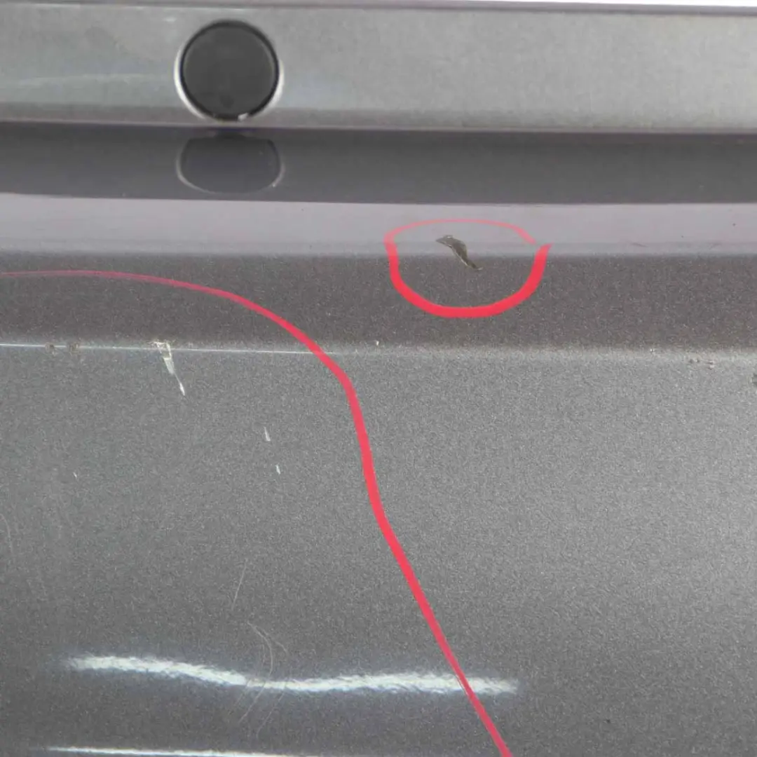 Bumper Trim Classic Standard Panel Mountain Grey Metallic 787 to Mercedes W169 Rear with Part number A1698856525 Mercedes W169 Rear Bumper Trim Classic Standard Panel Mountain Grey Metallic 787 - SKU A1698856525-MG - Part number A1698856525