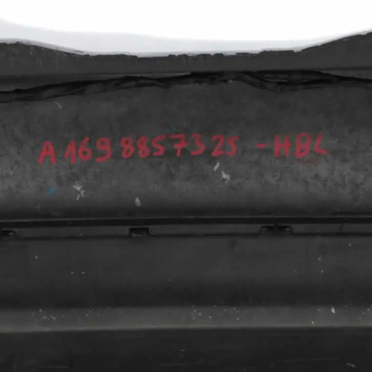 Bumper Rear Trim Panel Avantgarde Horizon Blue Metallic - 391 to Mercedes W169 with Part number A1698857325 Mercedes W169 Bumper Rear Trim Panel Avantgarde Horizon Blue Metallic - 391 - SKU A1698857325-HBL - Part number A1698857325