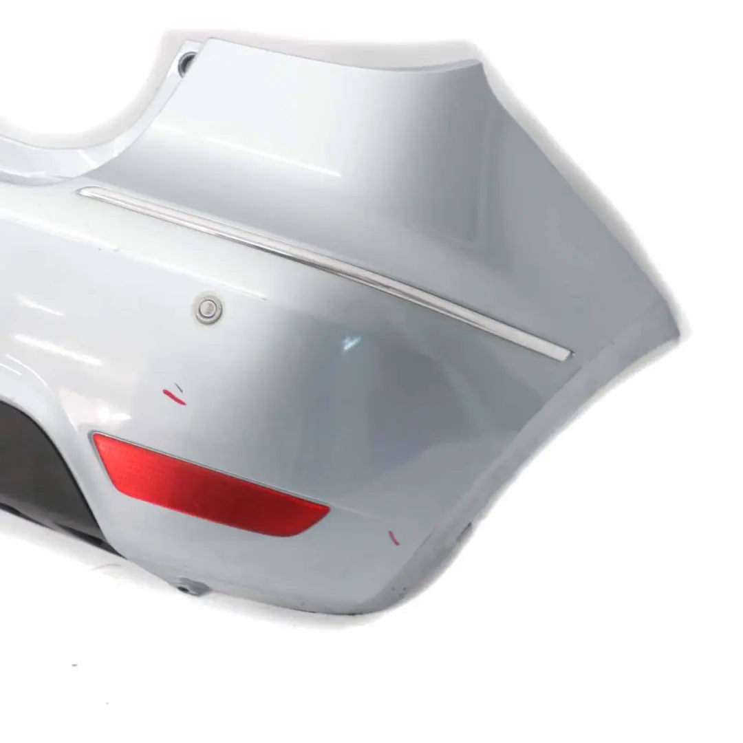 Bumper Rear Trim Panel Avantgarde Horizon Blue Metallic - 391 to Mercedes W169 with Part number A1698857325 Mercedes W169 Bumper Rear Trim Panel Avantgarde Horizon Blue Metallic - 391 - SKU A1698857325-HBL - Part number A1698857325