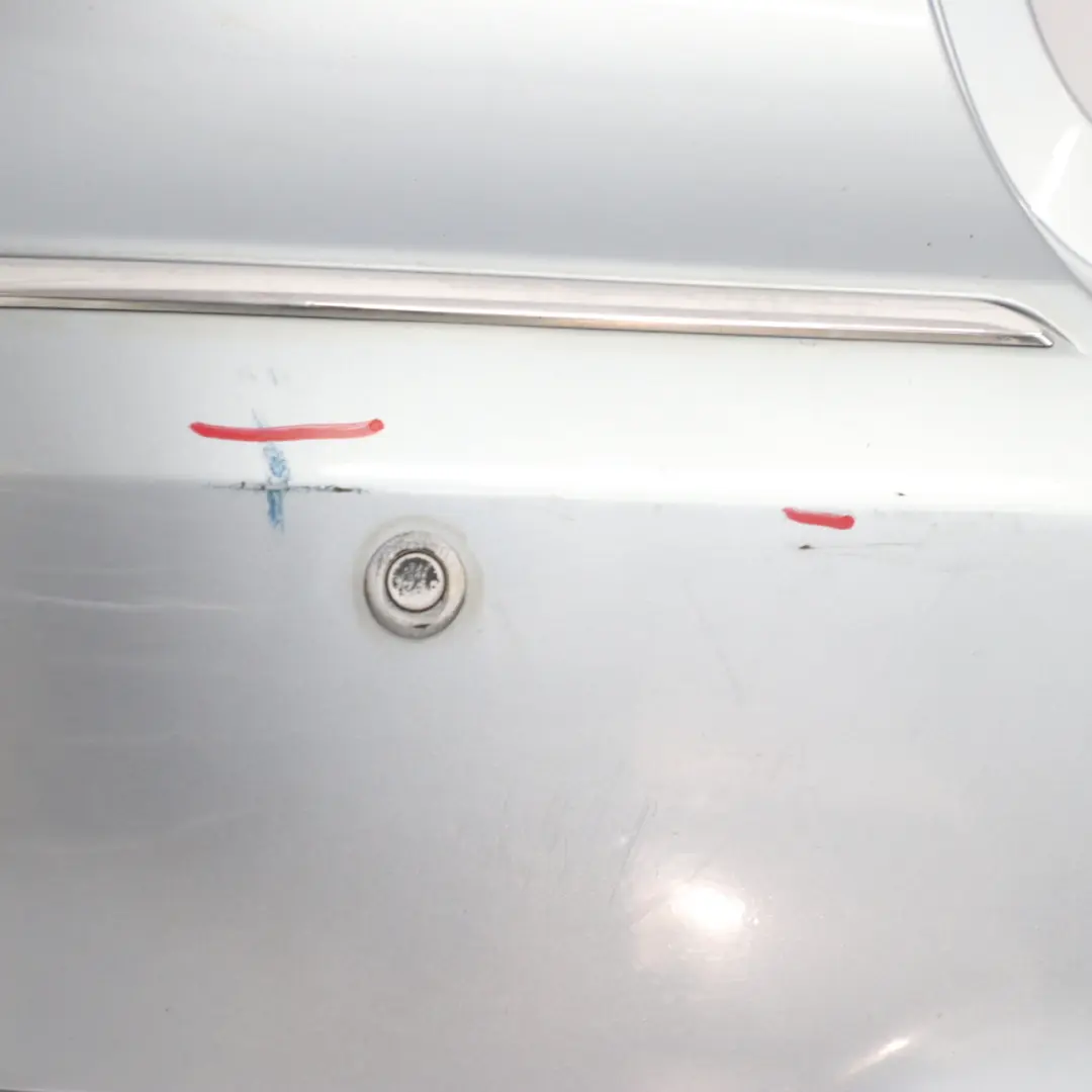 Bumper Rear Trim Panel Avantgarde Horizon Blue Metallic - 391 to Mercedes W169 with Part number A1698857325 Mercedes W169 Bumper Rear Trim Panel Avantgarde Horizon Blue Metallic - 391 - SKU A1698857325-HBL - Part number A1698857325