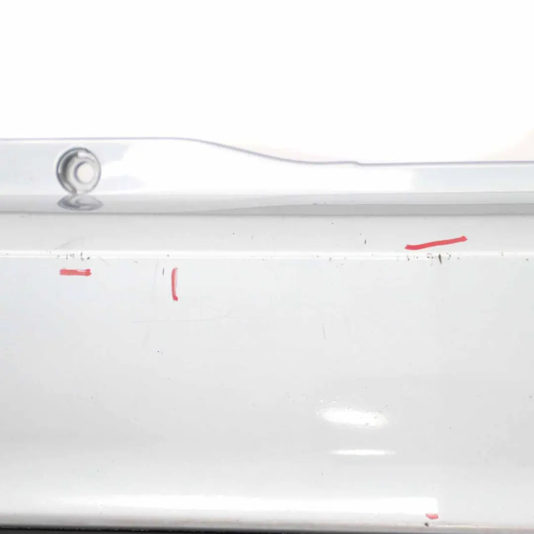 Bumper Rear Trim Panel Avantgarde Horizon Blue Metallic - 391 to Mercedes W169 with Part number A1698857325 Mercedes W169 Bumper Rear Trim Panel Avantgarde Horizon Blue Metallic - 391 - SKU A1698857325-HBL - Part number A1698857325