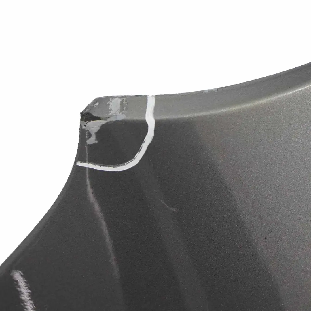 Bumper Rear Trim Panel Avantgarde Mountain Grey Metallic - 787 to Mercedes W169 with Part number A1698857325 Mercedes W169 Bumper Rear Trim Panel Avantgarde Mountain Grey Metallic - 787 - SKU A1698857325-MG - Part number A1698857325