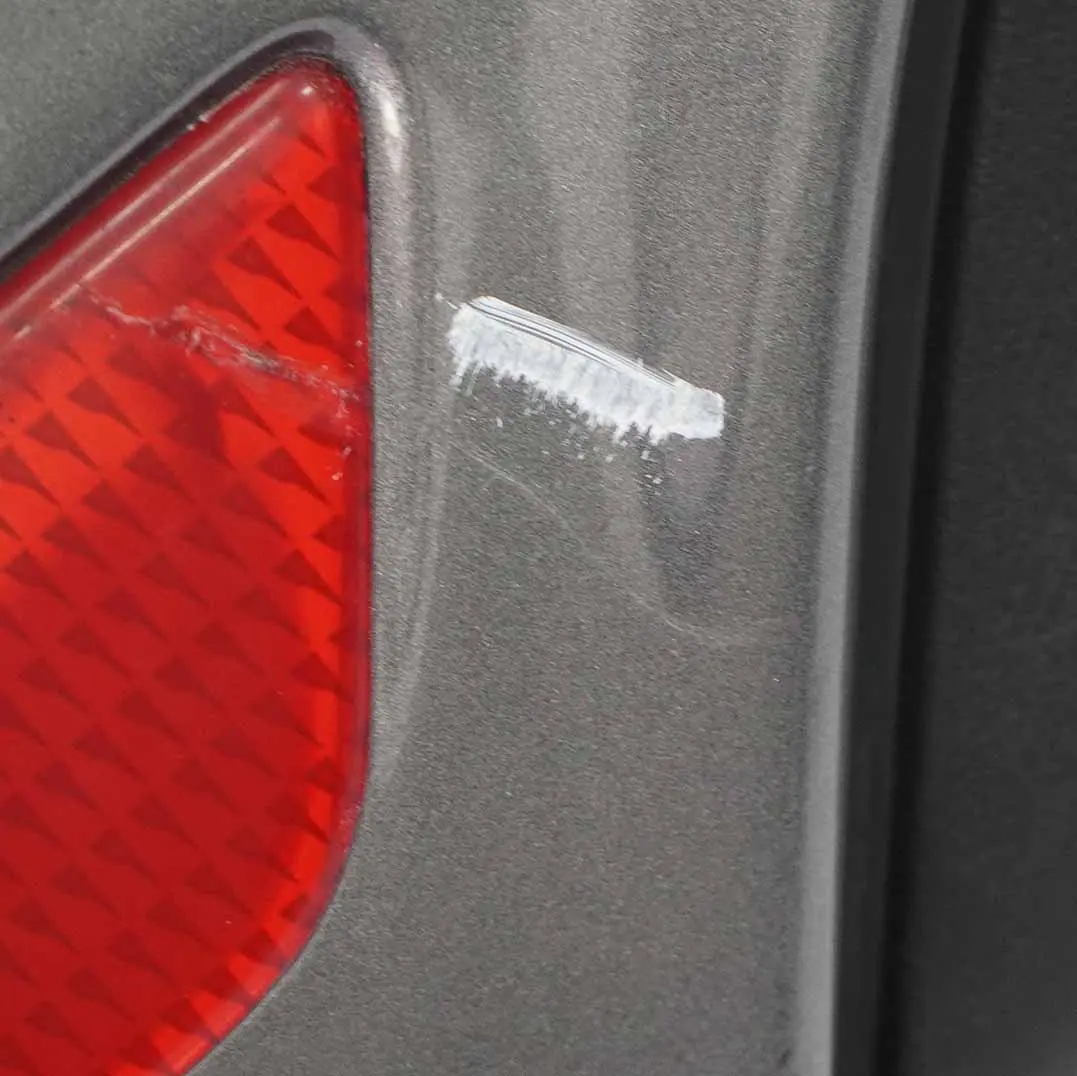 Bumper Rear Trim Panel Avantgarde Mountain Grey Metallic - 787 to Mercedes W169 with Part number A1698857325 Mercedes W169 Bumper Rear Trim Panel Avantgarde Mountain Grey Metallic - 787 - SKU A1698857325-MG - Part number A1698857325