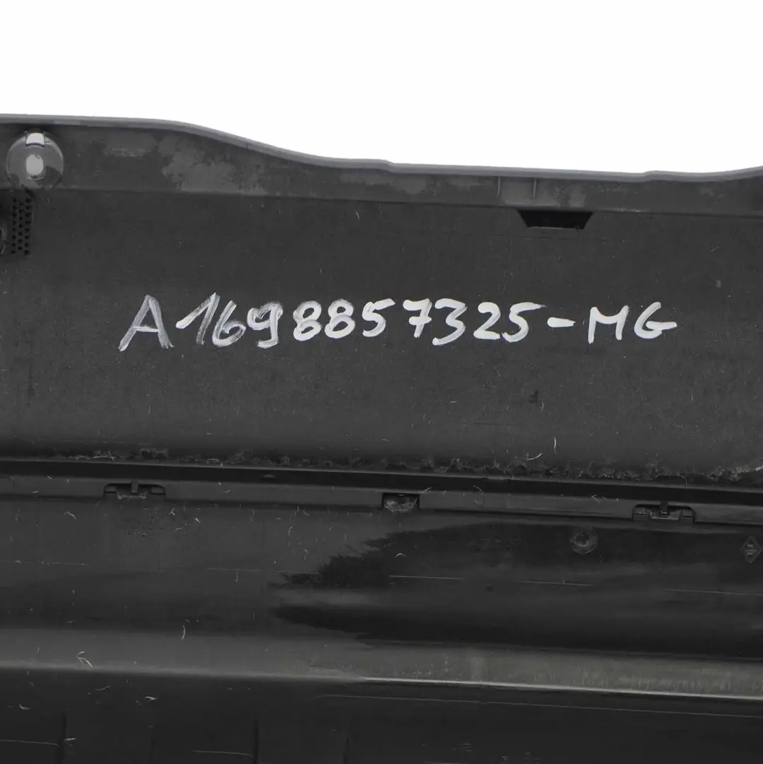 Bumper Rear Trim Panel Avantgarde Mountain Grey Metallic - 787 to Mercedes W169 with Part number A1698857325 Mercedes W169 Bumper Rear Trim Panel Avantgarde Mountain Grey Metallic - 787 - SKU A1698857325-MG - Part number A1698857325