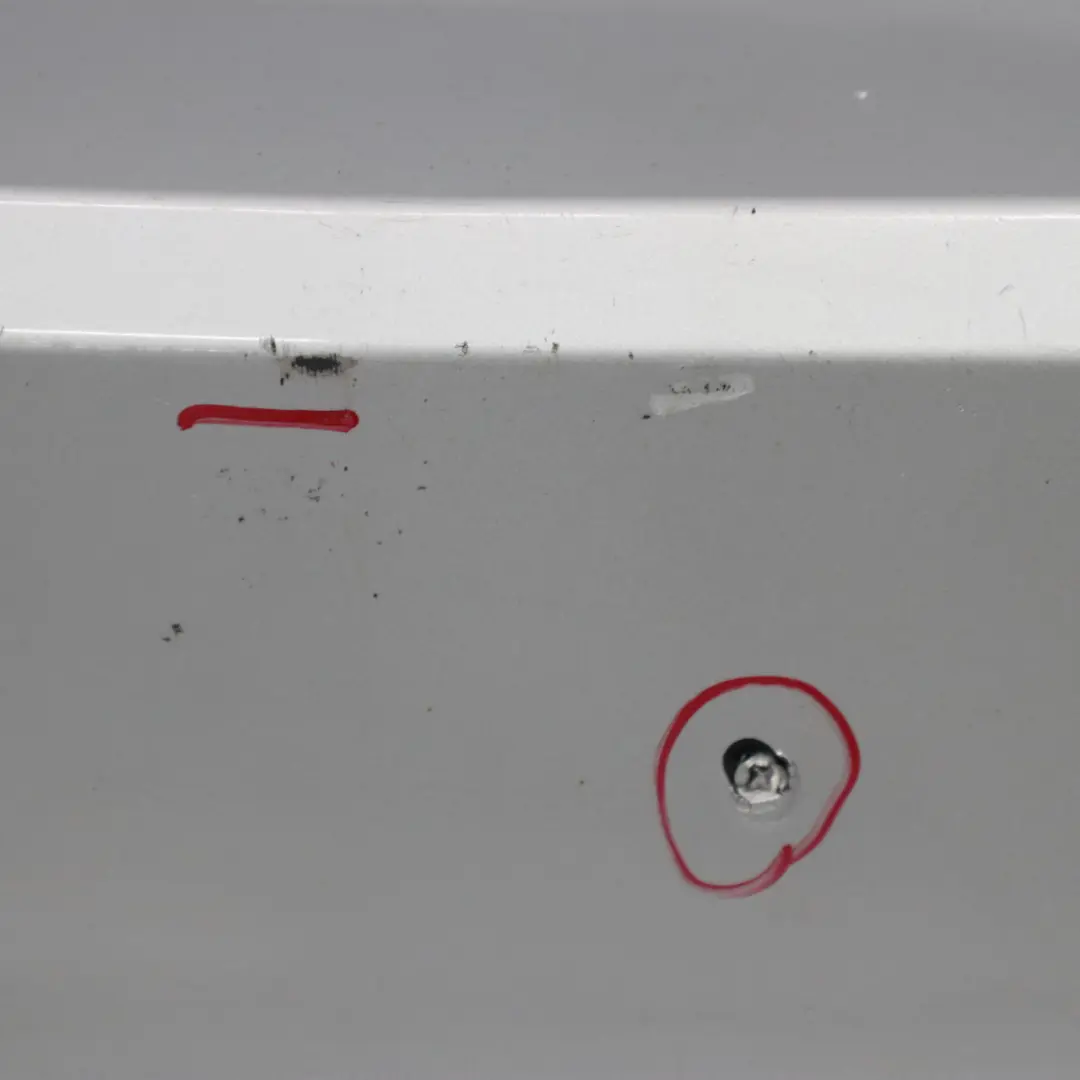 Mercedes W169 Bumper Rear Trim Panel Avantgarde Polar Silver Metallic - 761 - SKU A1698857325-PLS1 - Part number A1698857325