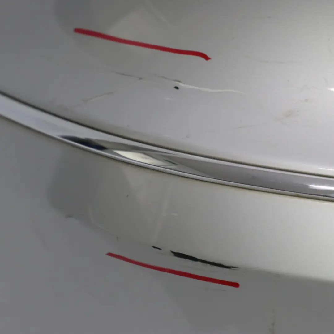Mercedes W169 Bumper Rear Trim Panel Avantgarde Polar Silver Metallic - 761 - SKU A1698857325-PLS1 - Part number A1698857325