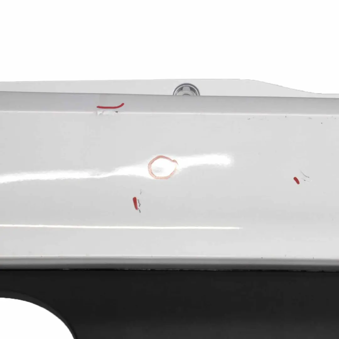 Bumper Rear Trim Panel Avantgarde Polar Silver Metallic - 761 to Mercedes W169 with Part number A1698857325 Mercedes W169 Bumper Rear Trim Panel Avantgarde Polar Silver Metallic - 761 - SKU A1698857325-PLS1 - Part number A1698857325