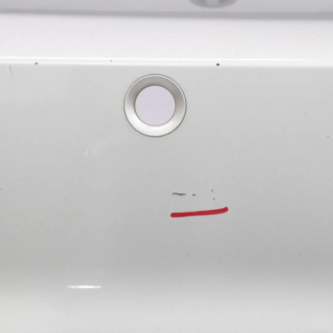 Bumper Rear Trim Panel Avantgarde Polar Silver Metallic - 761 to Mercedes W169 with Part number A1698857325 Mercedes W169 Bumper Rear Trim Panel Avantgarde Polar Silver Metallic - 761 - SKU A1698857325-PLS - Part number A1698857325