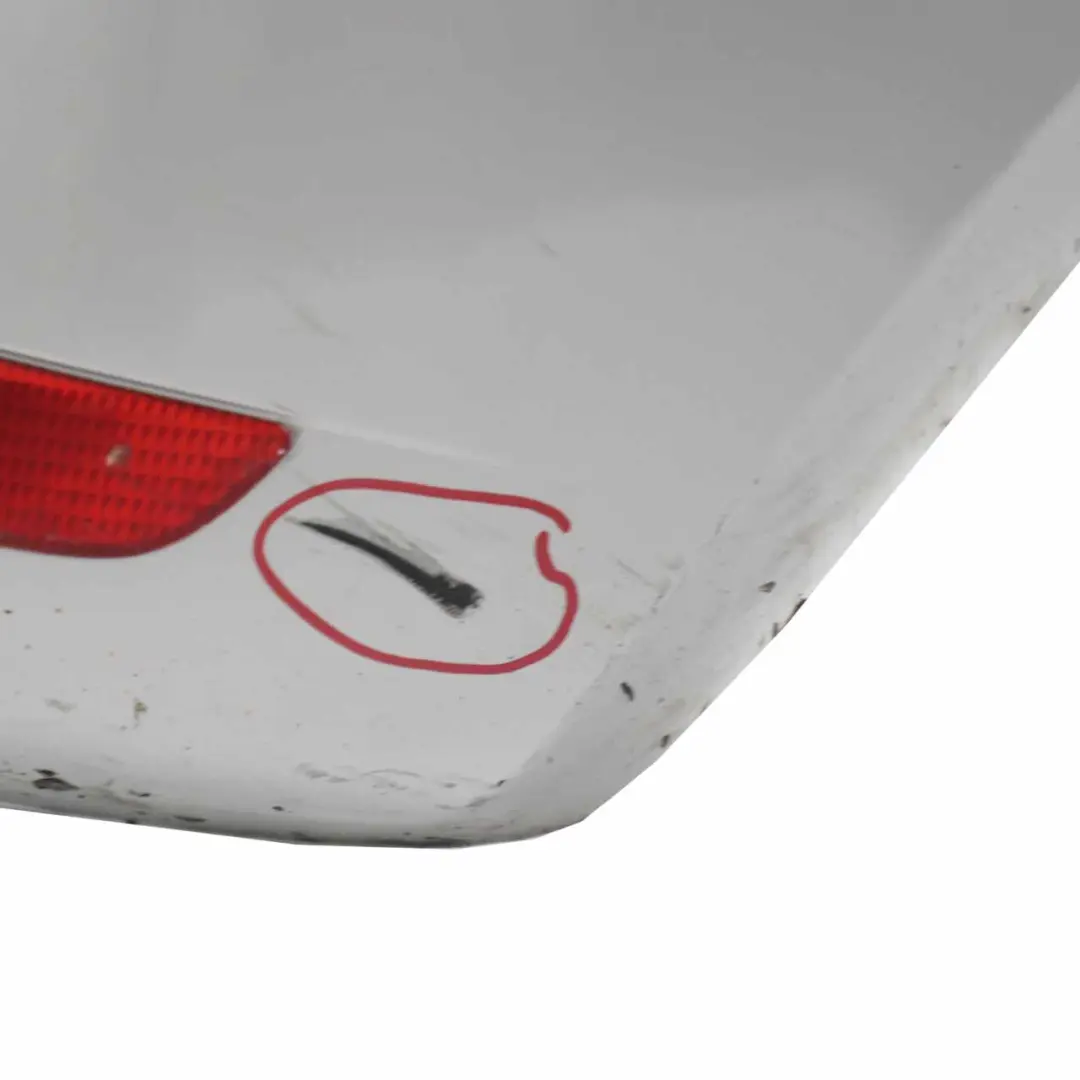 Mercedes W169 Bumper Rear Trim Panel Avantgarde Polar Silver Metallic - 761 - SKU A1698857325-PLS - Part number A1698857325