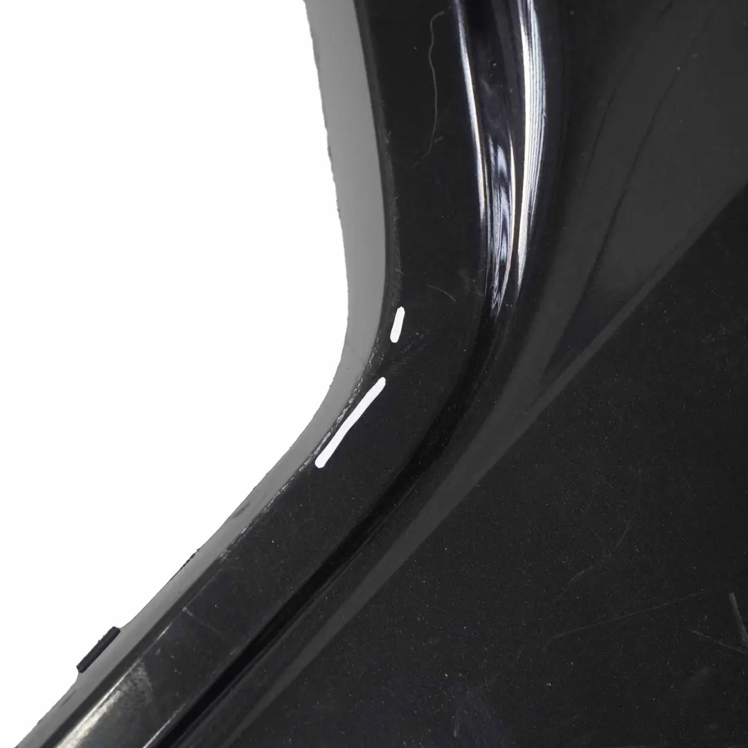 Bumper Panel Front Trim Covering Kosmos Black Metallic - 191 to Mercedes W245 with Part number A1698859325 Mercedes W245 Bumper Panel Front Trim Covering Kosmos Black Metallic - 191 - SKU A1698859325-KB - Part number A1698859325