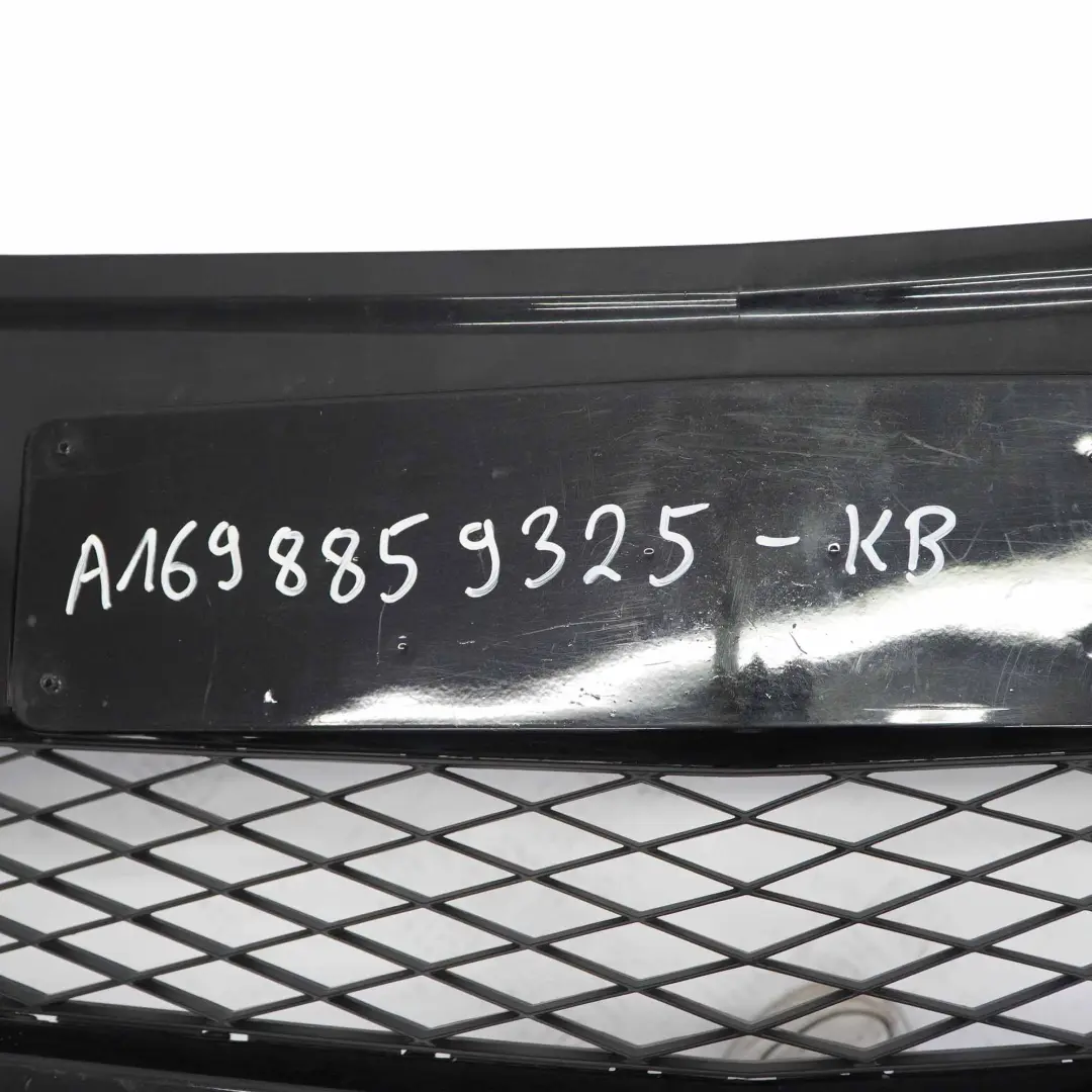 Mercedes W245 Bumper Panel Front Trim Covering Kosmos Black Metallic - 191 - SKU A1698859325-KB - Part number A1698859325