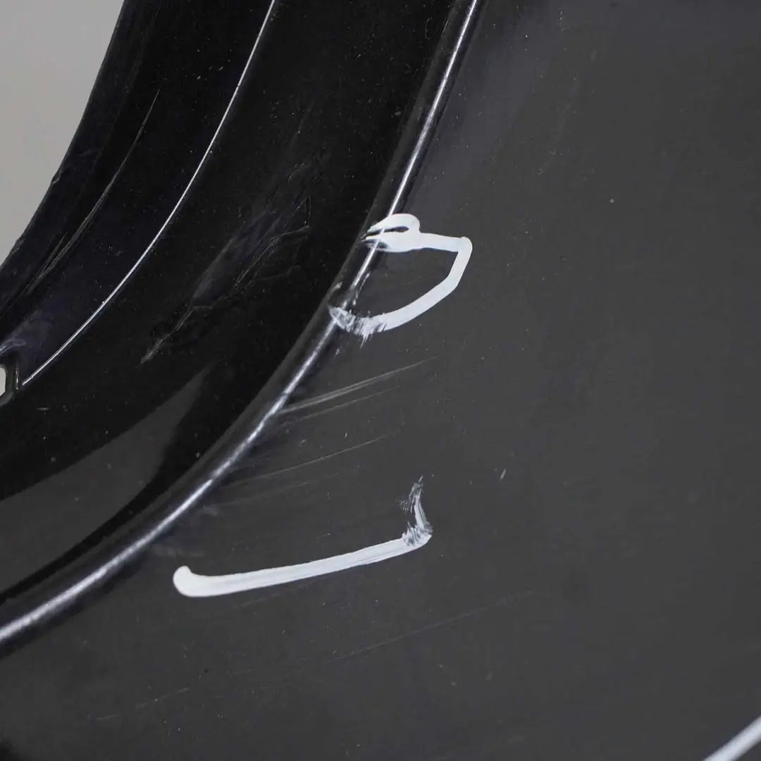 Bumper Panel Front Trim Covering Kosmos Black Metallic - 191 to Mercedes W245 with Part number A1698859325 Mercedes W245 Bumper Panel Front Trim Covering Kosmos Black Metallic - 191 - SKU A1698859325-KB - Part number A1698859325