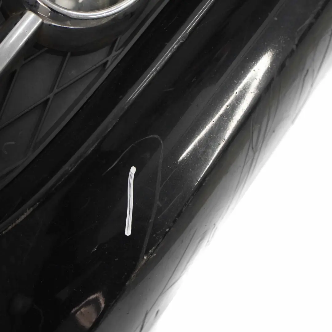 Bumper Panel Front Trim Covering Kosmos Black Metallic - 191 to Mercedes W245 with Part number A1698859325 Mercedes W245 Bumper Panel Front Trim Covering Kosmos Black Metallic - 191 - SKU A1698859325-KB - Part number A1698859325