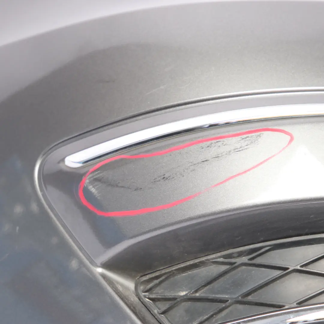 Mercedes W245 Bumper Panel Front Trim Covering Mountain Grey Metallic - 787 - SKU A1698859325-MG - Part number A1698859325