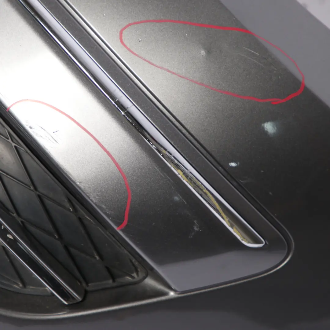 Mercedes W245 Bumper Panel Front Trim Covering Mountain Grey Metallic - 787 - SKU A1698859325-MG - Part number A1698859325