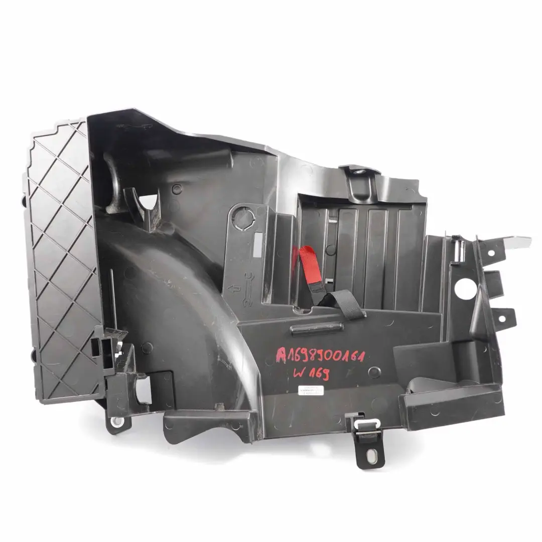 Classe A W169 Supporto Kit Primo Soccorso Kit Attrezzi per Mercedes con numero di parte A1698900161 Mercedes Classe A W169 Supporto Kit Primo Soccorso Kit Attrezzi - SKU A1698900161 - Numero di parte A1698900161