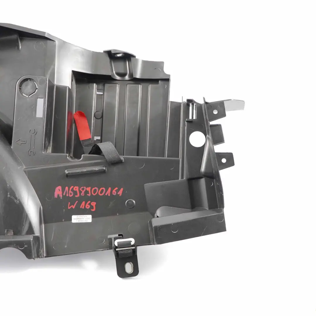 Tablero de Caja Herramientas del Maletero Trasero para Mercedes W169 con número de pieza A1698900161 Mercedes W169 Tablero de Caja Herramientas del Maletero Trasero - SKU A1698900161 - Número de pieza A1698900161