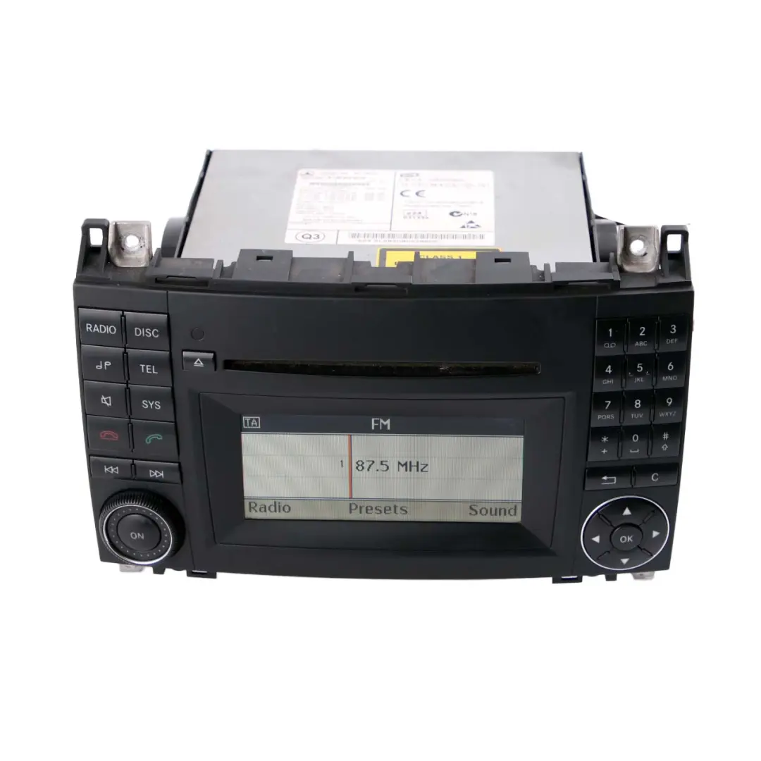Head Unit Mercedes W169 W245 CD Player Radio Audio to with Part number A1699002000 Head Unit Mercedes W169 W245 CD Player Radio Audio - SKU A1699002000 - Part number A1699002000
