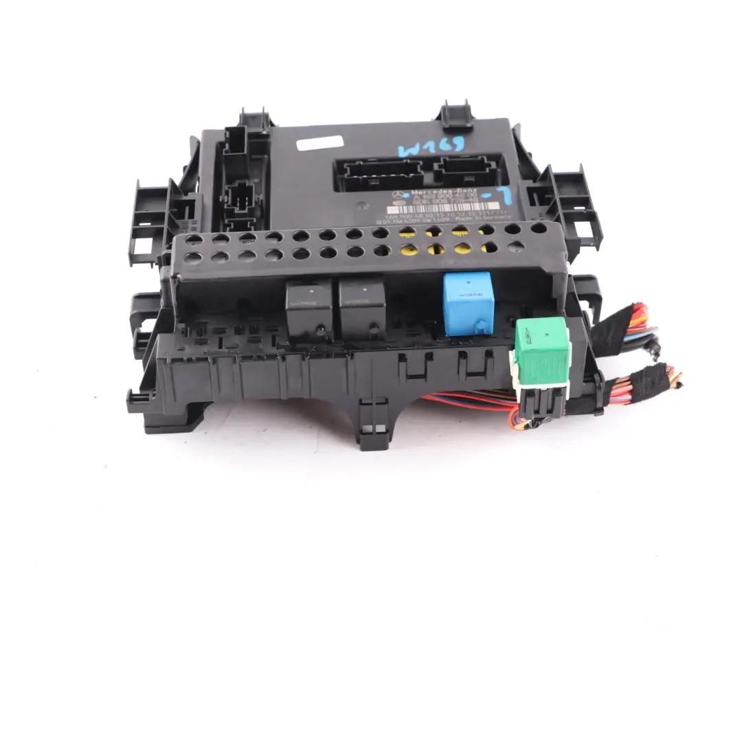 SAM Steuermodul ECU Sicherungskasten für Mercedes W169 W245 mit Teilenummer A1699004800 Mercedes W169 W245 SAM Steuermodul ECU Sicherungskasten - SKU A1699004800-1 - Teilenummer A1699004800