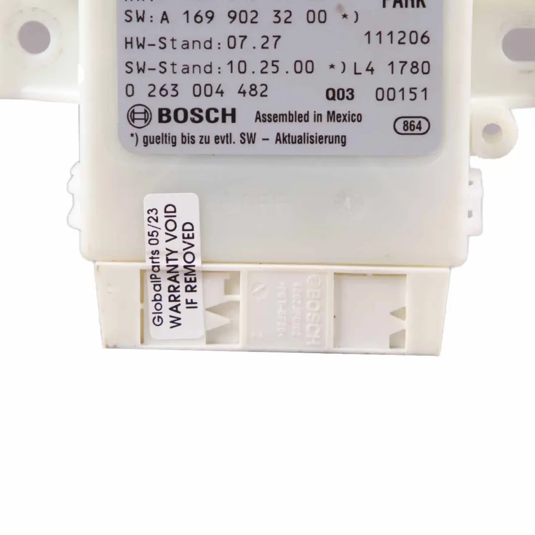 PDC Parking Sensor Distance Control Module pour Mercedes W169 W245 à propos du numéro de pièce A1699007400 Mercedes W169 W245 PDC Parking Sensor Distance Control Module - SKU A1699007400 - Numéro de pièce A1699007400