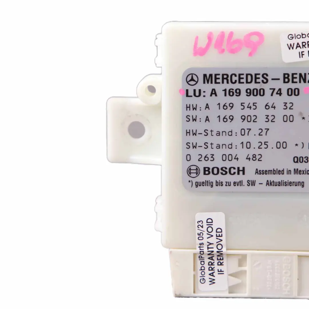 PDC Parksensor Abstandsregelmodul für Mercedes W169 W245 mit Teilenummer A1699007400 Mercedes W169 W245 PDC Parksensor Abstandsregelmodul - SKU A1699007400 - Teilenummer A1699007400