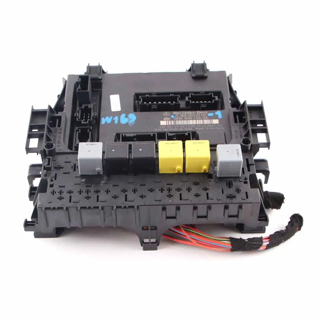 Scatola dei fusibili Mercedes W169 W245 Sam Modulo di controllo ECU per con numero di parte A1699010100 Scatola dei fusibili Mercedes W169 W245 Sam Modulo di controllo ECU - SKU A1699010100-1 - Numero di parte A1699010100