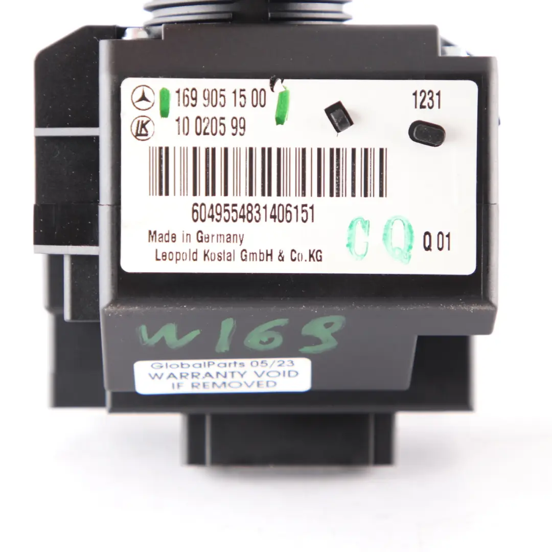 Mercedes W169 Llave Lector Encendido Cerradura Unidad de Control - SKU A1699051500 - Número de pieza A1699051500