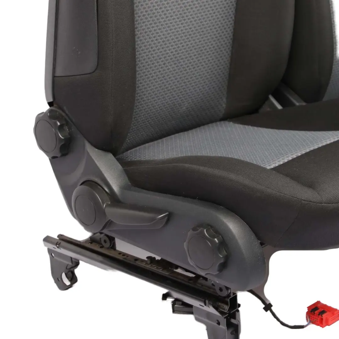  Seats Mercedes W169 A-Class Cloth Fabric Set Front Rear Seat Black Anthracite - SKU A1699100046-SET - Part number A1699100046