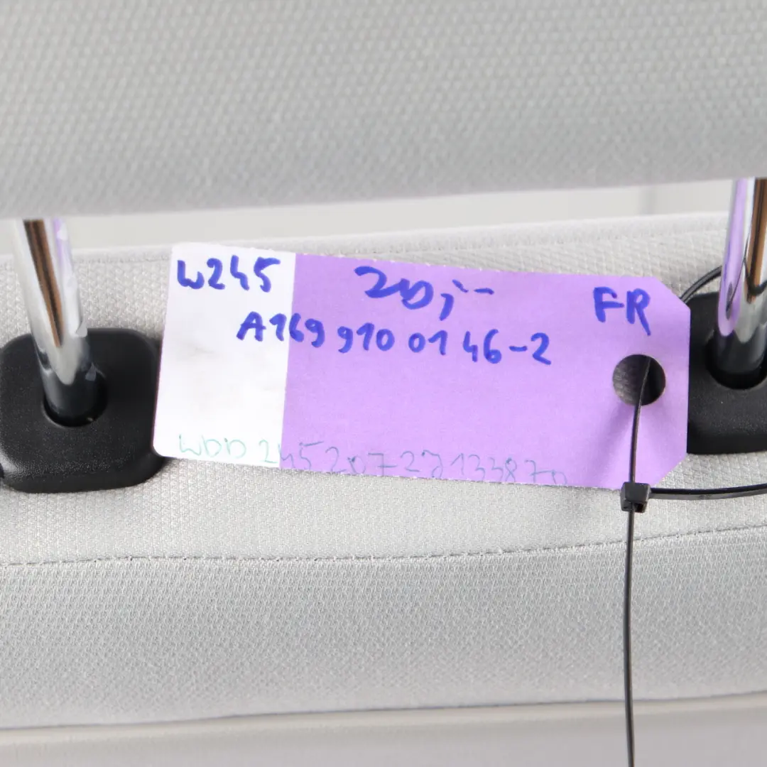 Front Seat Mercedes W245 Cloth Fabric Right O/S Interior Grey to with Part number A1699100146 Front Seat Mercedes W245 Cloth Fabric Right O/S Interior Grey - SKU A1699100146-2 - Part number A1699100146