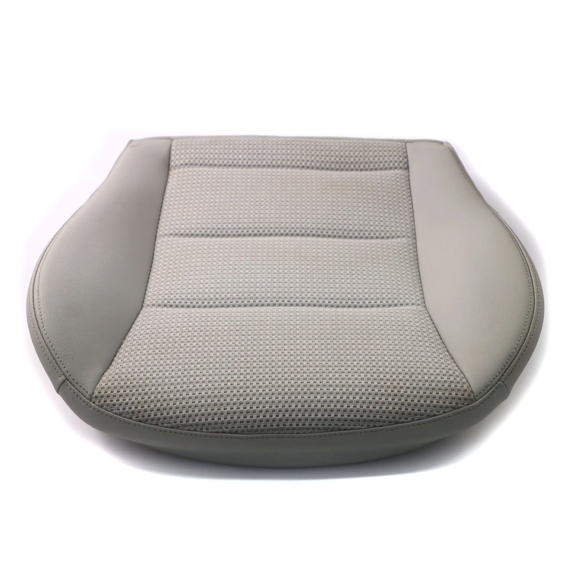 Mercedes W169 W245 Asiento Delantero De Tela De Cuero Cubre Panel Gris