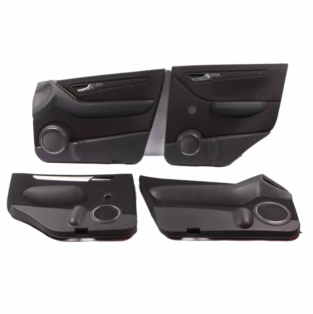 Seats Mercedes W245 Leather Nappa Semianilin Black Front Rear Seat Door Cards to with Part number A1699100346 Seats Mercedes W245 Leather Nappa Semianilin Black Front Rear Seat Door Cards - SKU A1699100346-1 - Part number A1699100346