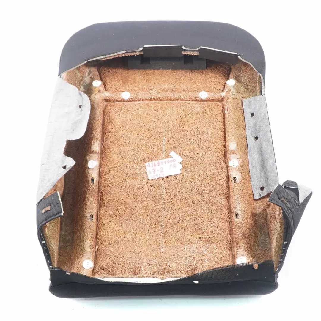 Mercedes W169 Front Right Seat O/S Backrest Cover Cloth Anthracite - SKU A1699100816 - Part number A1699100816