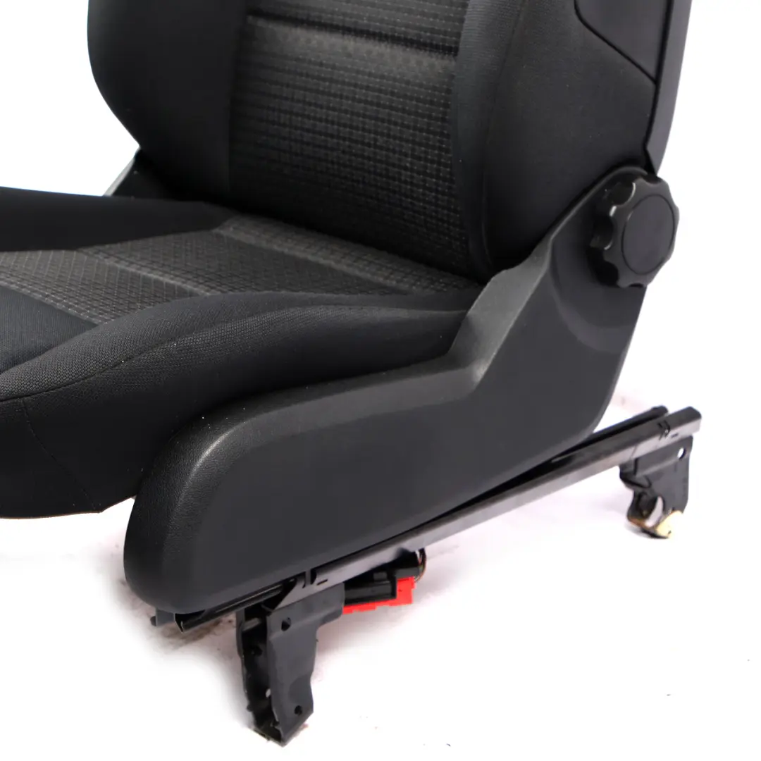 Mercedes W245 Cloth Fabric Front Left N/S Seat Black Anthracit - SKU A1699101347 - Part number A1699101347