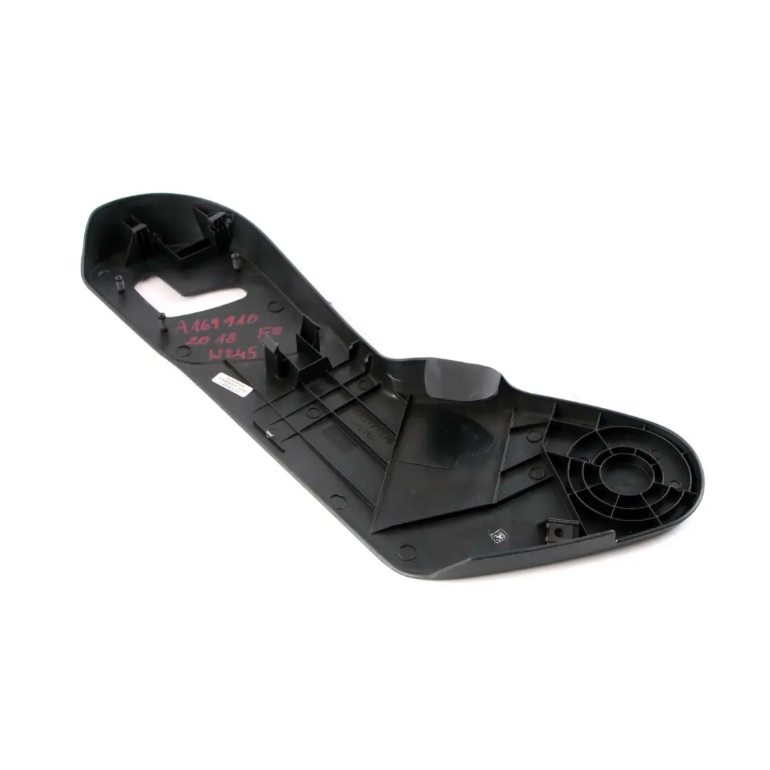 Mercedes-Benz W169 W245 Front Right Seat Trim Cover Outside Black to with Part number A1699102018 Mercedes-Benz W169 W245 Front Right Seat Trim Cover Outside Black - SKU A1699102018 - Part number A1699102018