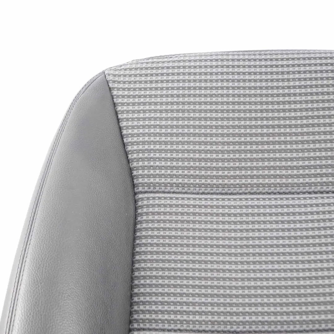 Mercedes W169 Asiento Delantero Derecho Tela Cuero Funda Respaldo Antracita - SKU A1699102447-1 - Número de pieza A1699102447