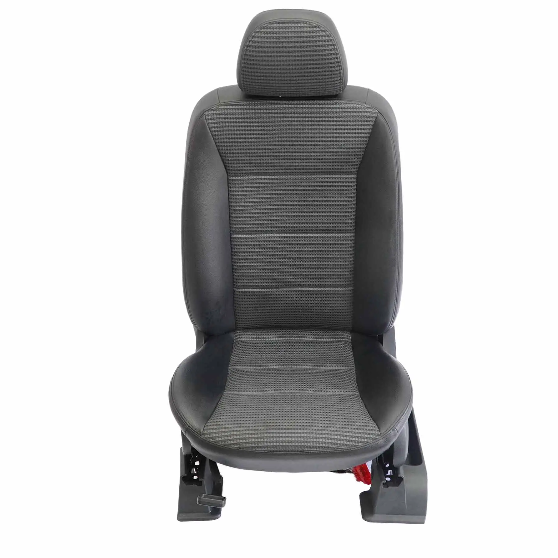 Siège Avant Mercedes W169 Gauche Chauffant Tissu Cuir Dossier Noir