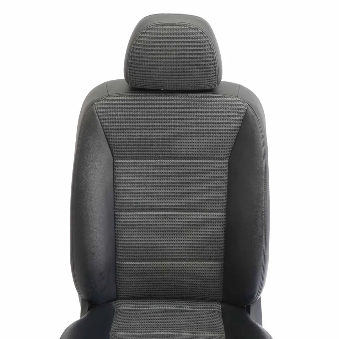 Front Seat Mercedes W169 Left N/S Heated Cloth Leather Backrest Black - SKU A1699102547-1 - Part number A1699102547