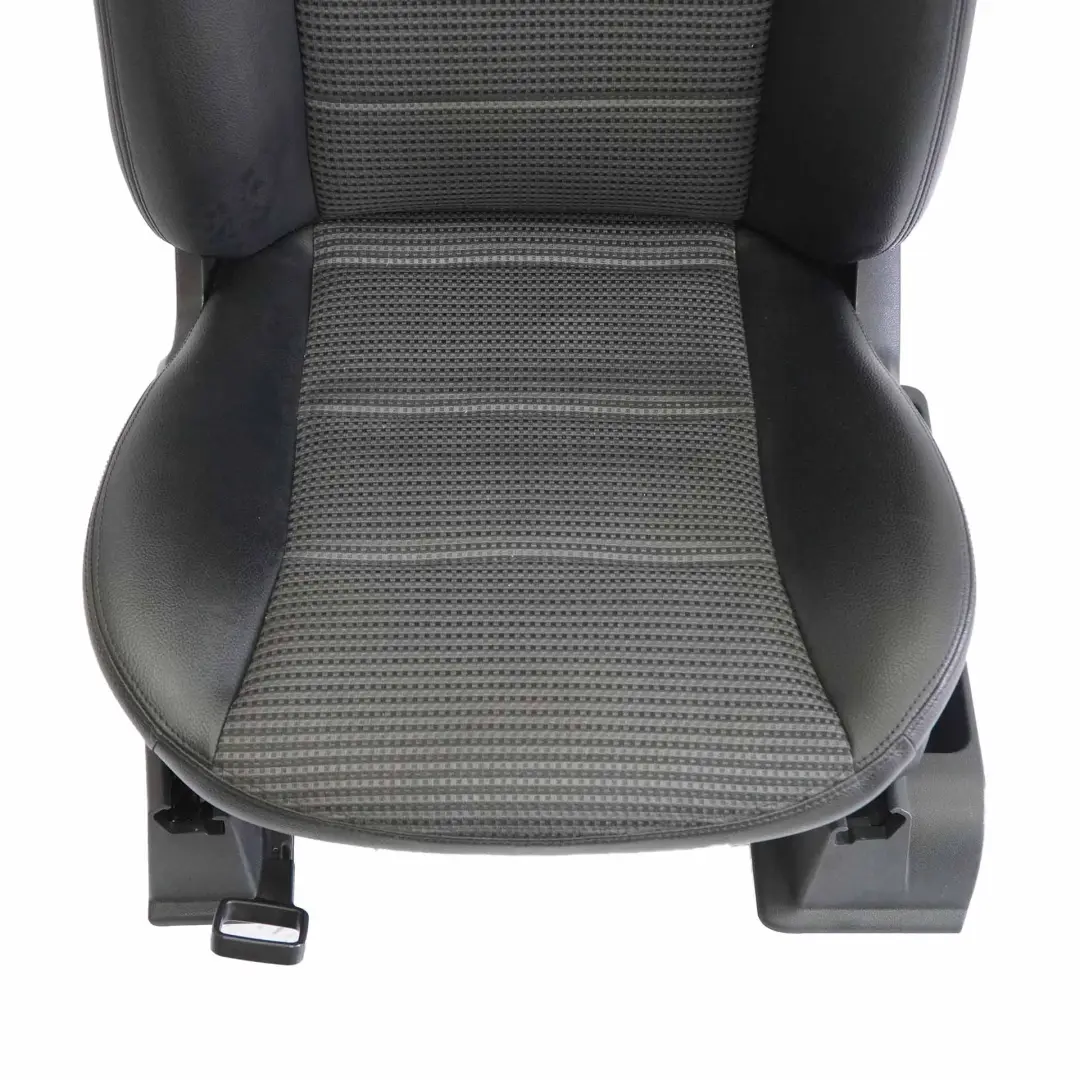  Front Seat Mercedes W169 Left N/S Heated Cloth Leather Backrest Black - SKU A1699102547-1 - Part number A1699102547