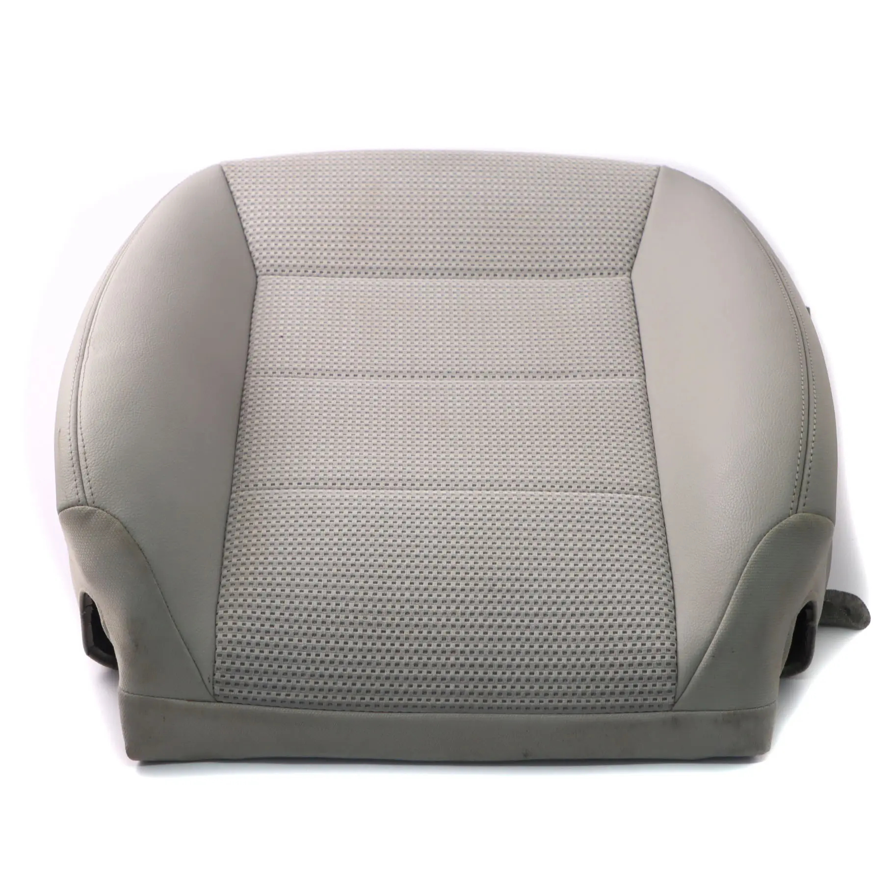 Mercedes W169 W245 Asiento Delantero Izquierdo Respaldo Funda Tela Cuero Gris