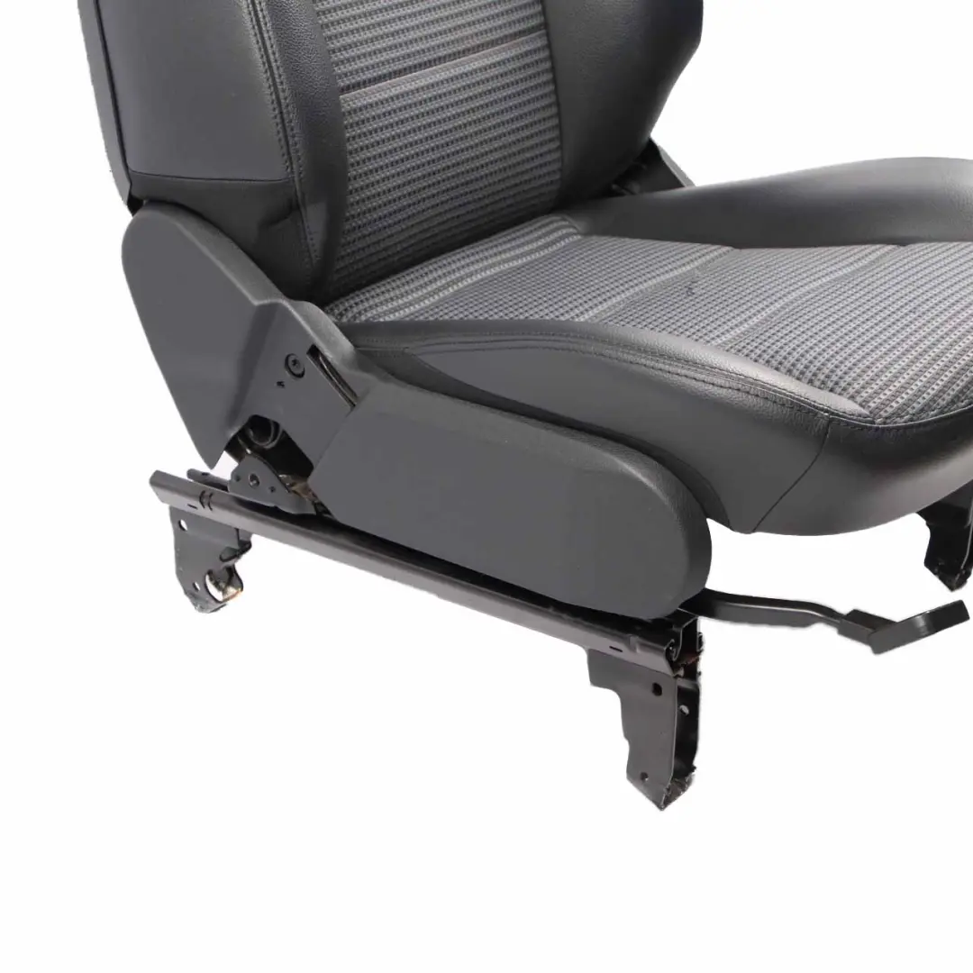 Mercedes W245 Cloth Fabric Leather Front Left N/S Seat Black Anthracit - SKU A1699102747 - Part number A1699102747