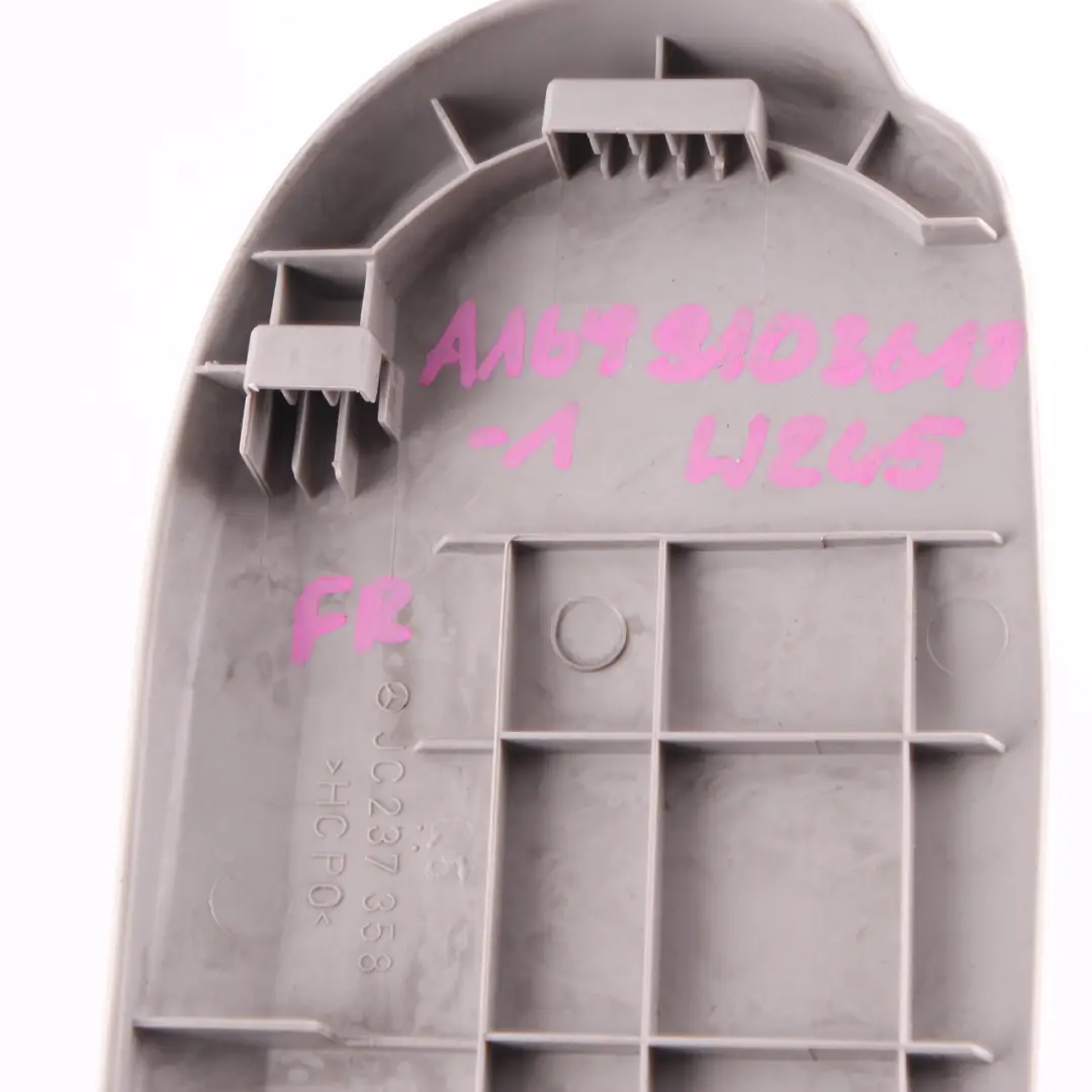 Mercedes W169 W245 Seat Trim Covering Front Right O/S Inside Grey - SKU A1699103618-1 - Part number A1699103618