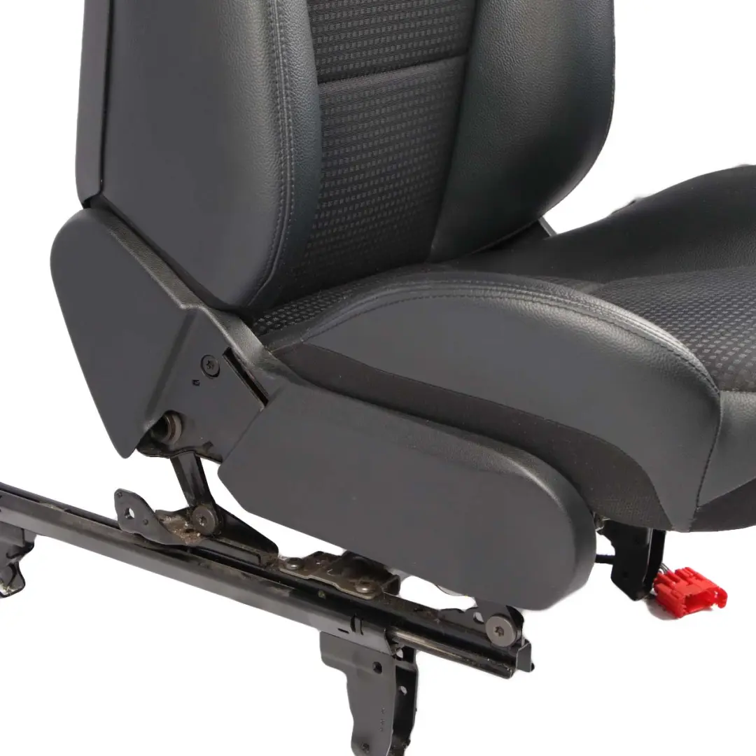  Mercedes-Benz W245 Front Left Sport Seat Cloth Leather Black Anthracit Heated - SKU A1699105347 - Part number A1699105347