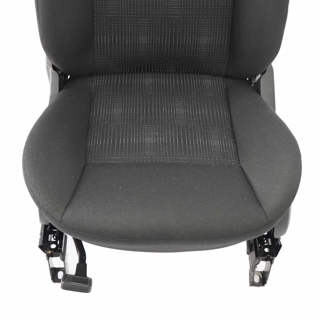 Mercedes W169 Front Seat Fabric Cloth Fabric Left N/S Seat Black Anthracite - SKU A1699106347-2 - Part number A1699106347