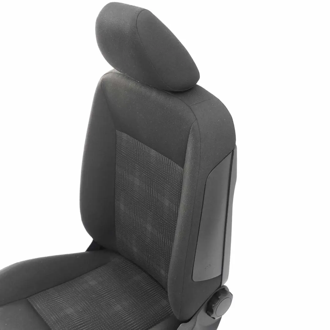 Mercedes W169 Front Seat Fabric Cloth Fabric Left N/S Seat Black Anthracite - SKU A1699106347-2 - Part number A1699106347